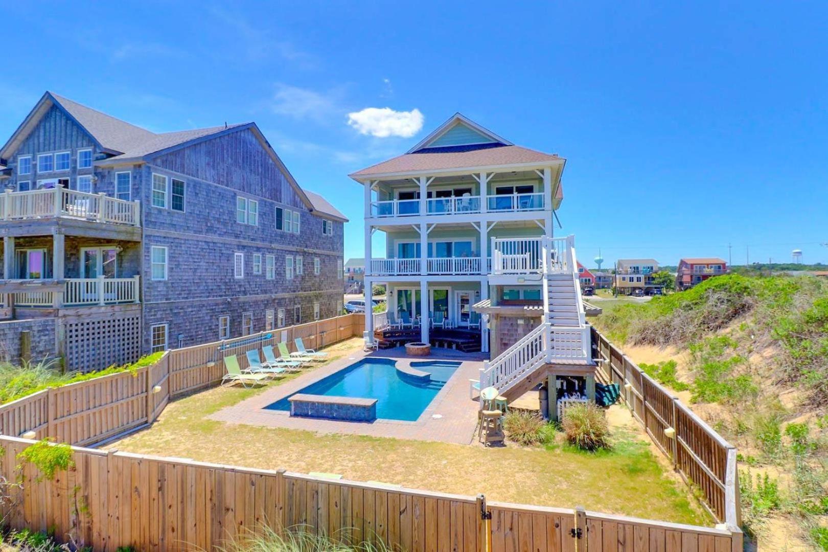 ナグス・ヘッド 6007 Happy Sol Oceanfront Heatable Poolヴィラ エクステリア 写真