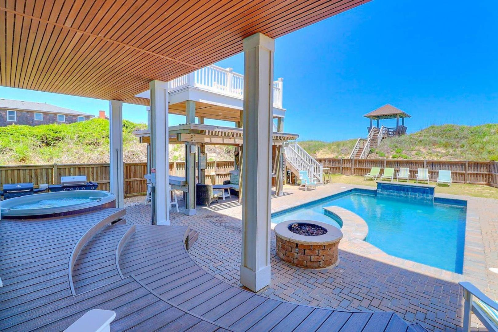 ナグス・ヘッド 6007 Happy Sol Oceanfront Heatable Poolヴィラ エクステリア 写真
