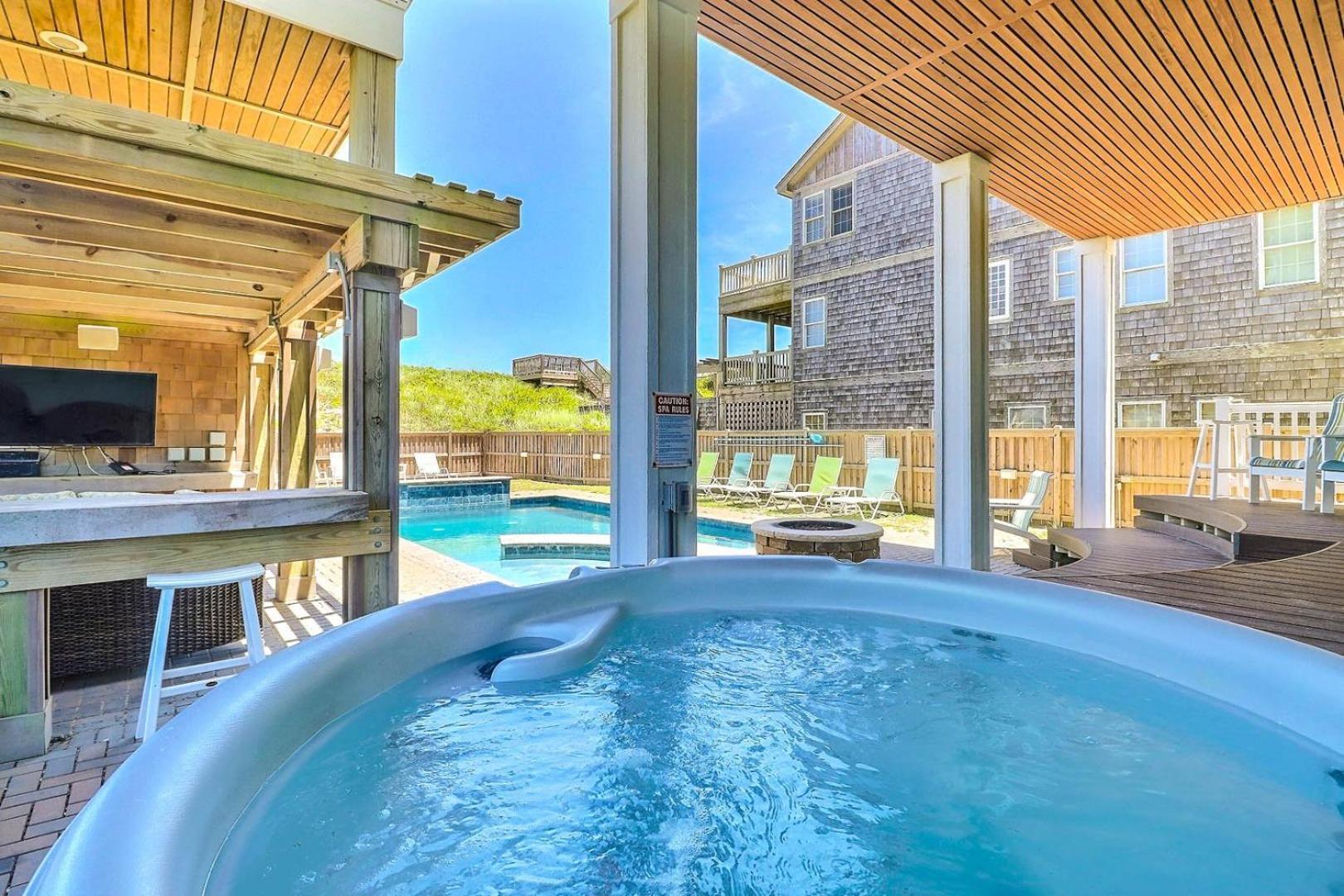 ナグス・ヘッド 6007 Happy Sol Oceanfront Heatable Poolヴィラ エクステリア 写真